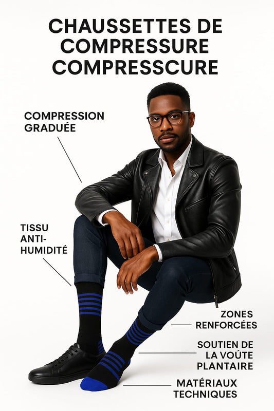 Pourquoi les chaussettes de compression ne sont plus ringardes - Elles sont essentielles